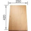 Deska do krojenia drewniana do DALAGO 232817